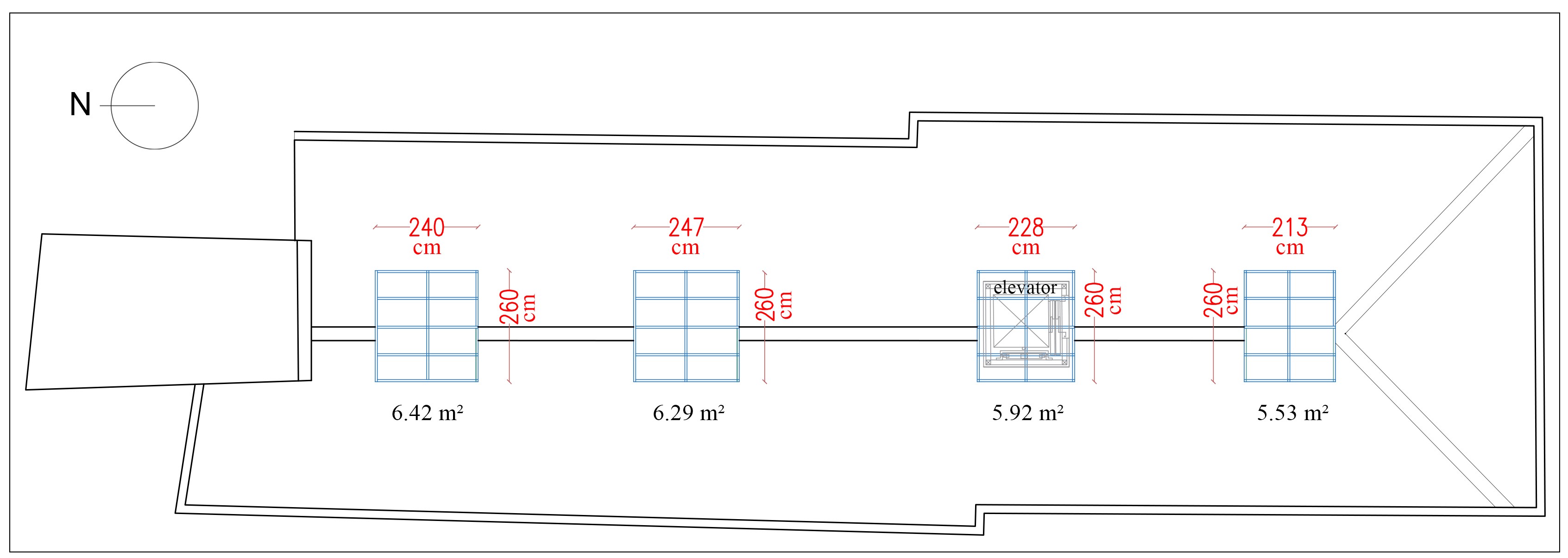 Skylight measurements of historical akin passage.