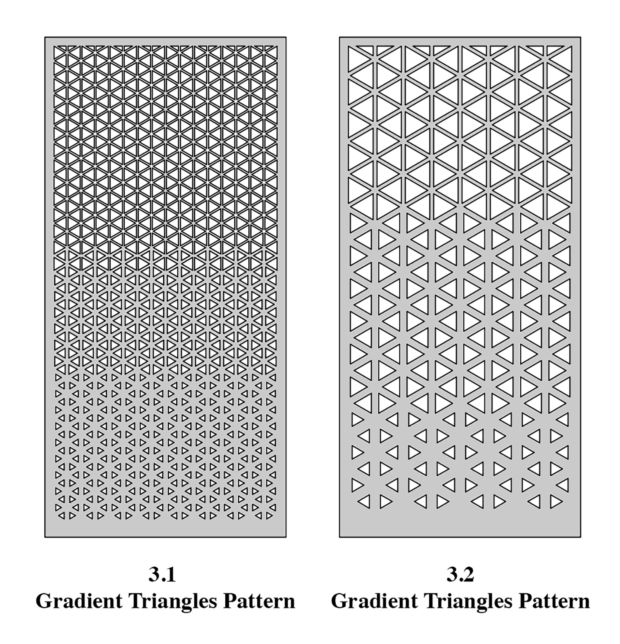 Parametric pattern facade design.