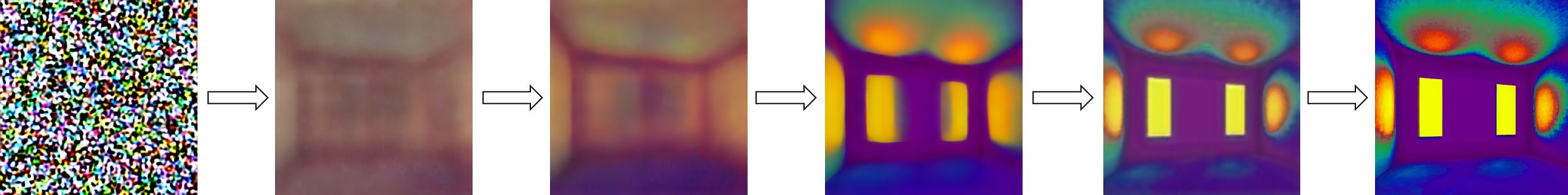 Denoising process for DA heatmap generation, using trained LoRA.