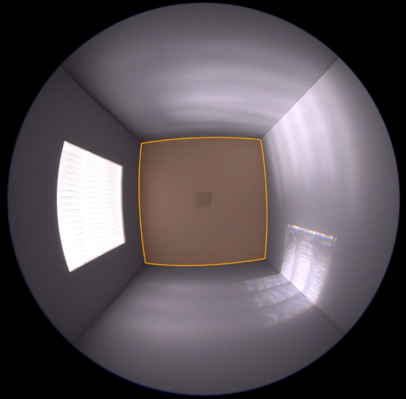 Mask used in calculation of adaptation luminance.